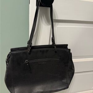 Black Leather Handbag